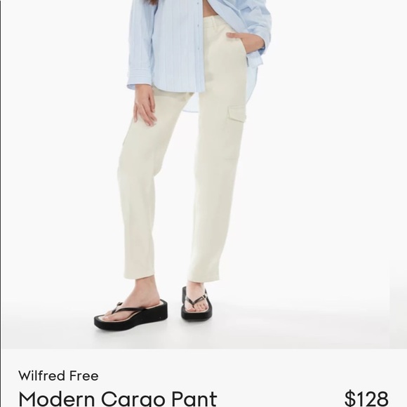 NWT WILFRED MODERN CARGO PANT - Picture 2 of 3